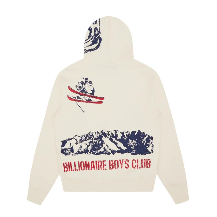 Billionaire Boys Club World Ski Ivory Hoodie