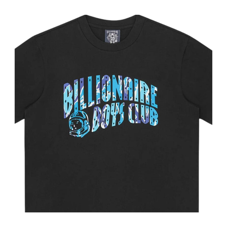 Billionaire Boys Club Camo Arch Logo Black T-Shirt