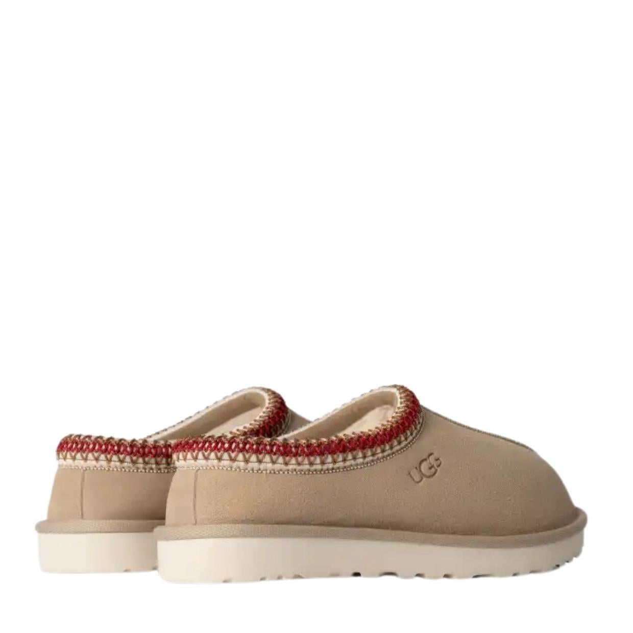 UGG Tasman Sand/Dark Cherry Slippers