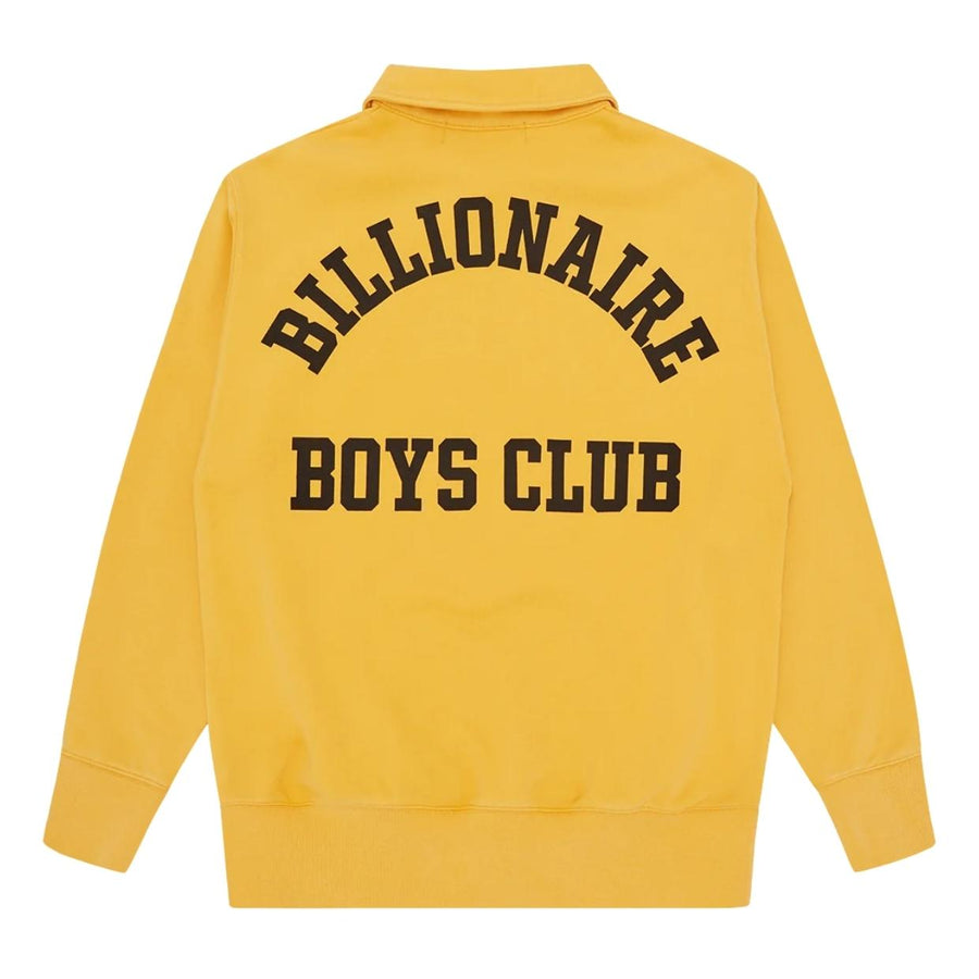 Billionaire Boys Club Washed Mustard Lion Half Zip Sweatshirt