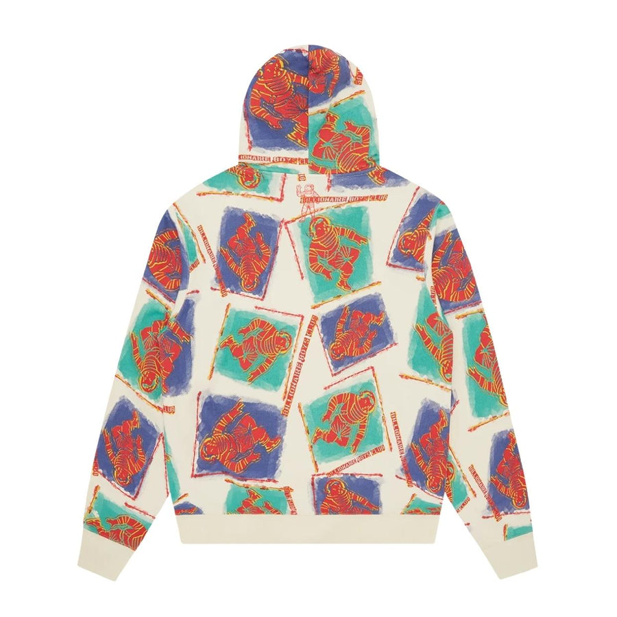 Billionaire Boys Club Ecru Multi Astro Portrait Hoodie