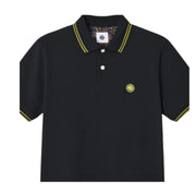 Pretty Green 15th Anniversary Barton Black Polo Shirt