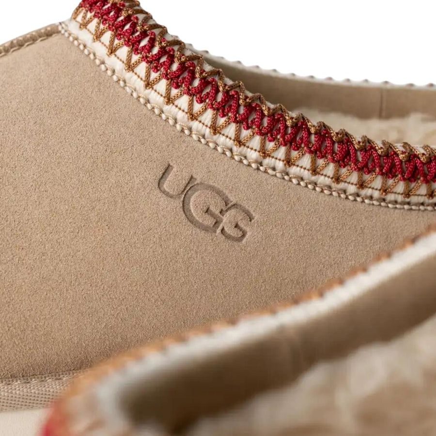 UGG Tasman Sand/Dark Cherry Slippers