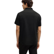 BOSS B Motion Regular Fit Short Sleeve Black Shirt