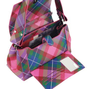 Vivienne Westwood Candy Tartan Medium Hazel Handbag