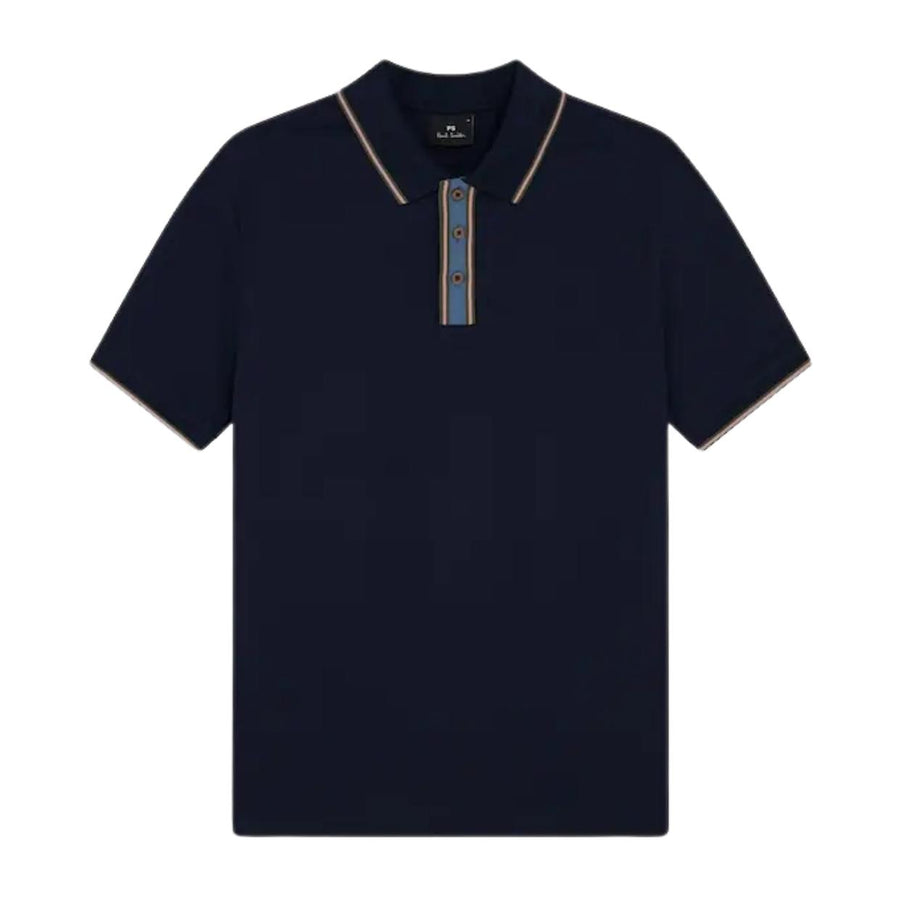 Paul Smith Regular Fit Navy Polo Shirt