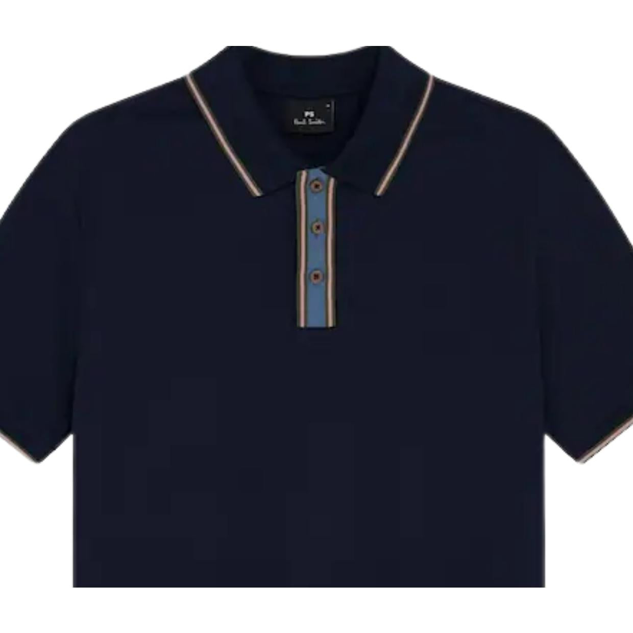 Paul Smith Regular Fit Navy Polo Shirt