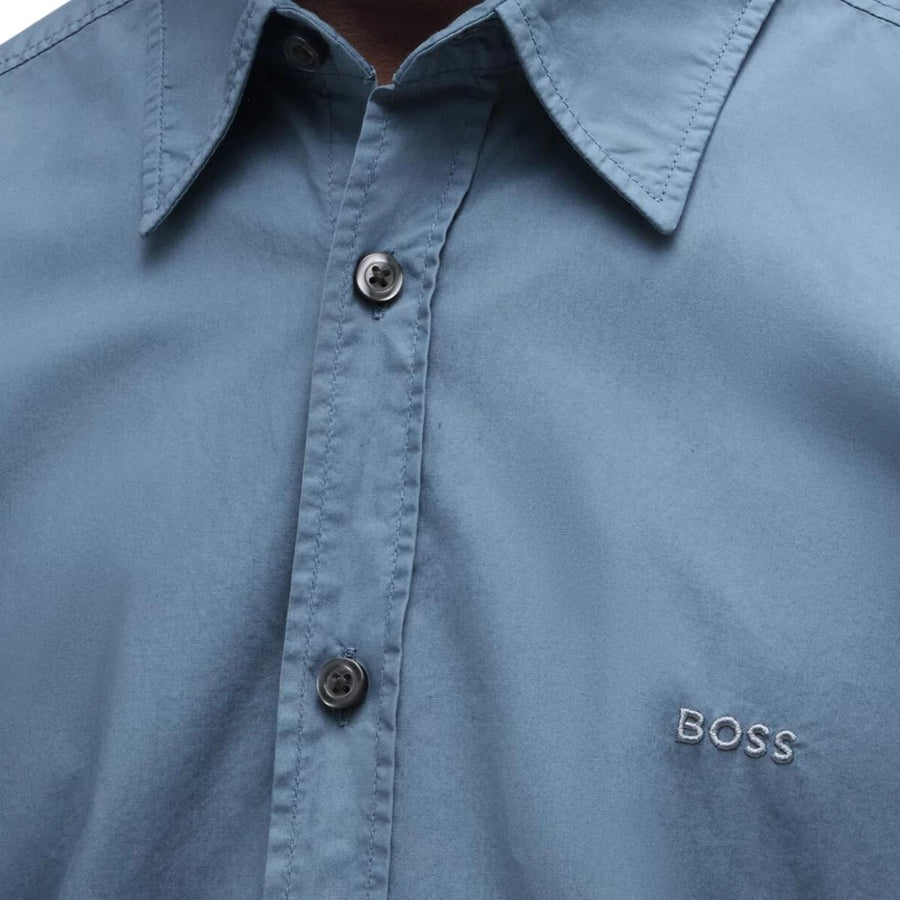 BOSS Relegant Regular Fit Light Blue Shirt