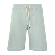 Paul Smith Zebra Logo Patch Saga Green Sweat Shorts