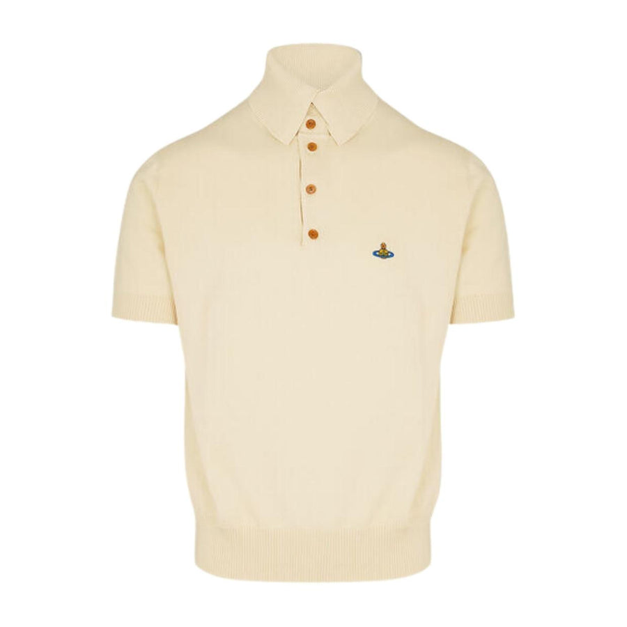 Vivienne Westwood Off-White Cashmere Alex Polo Shirt