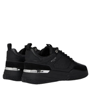 Mallet Radnor Triple Black Silver Trainers