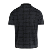 Vivienne Westwood Grey Overdye Logo Grid Polo Shirt