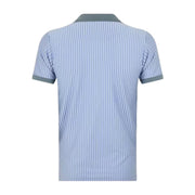 Vivienne Westwood White & Blue Stripe Polo Shirt