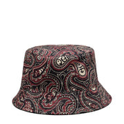 Pretty Green Feltham Reversible Paisley Black Bucket Hat