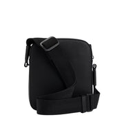 BOSS Logo Trim Ray Black Reporter Bag