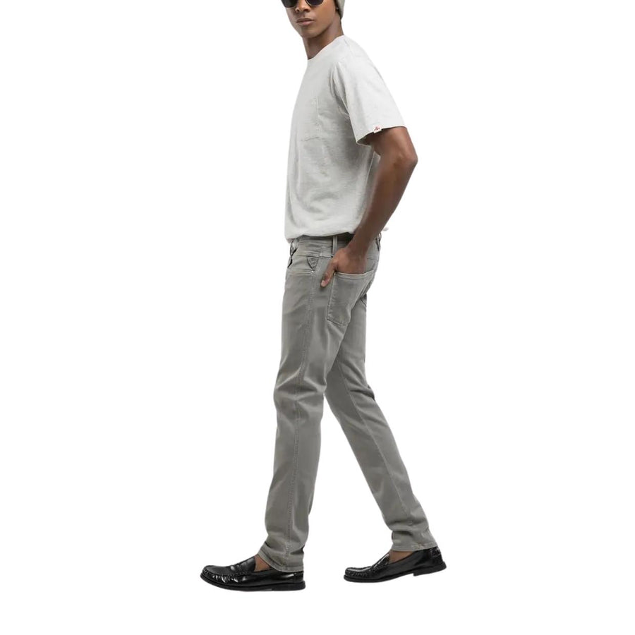 Replay Anbass Slim Fit Grey Hyperflex Denim Jeans