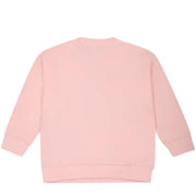 Moschino Baby Pink Teddy Bear Logo Sweatshirts