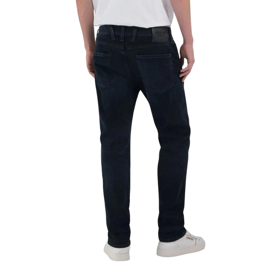 Replay Anbass Slim Fit Dark Blue Denim Jeans