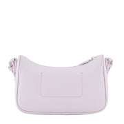 Emporio Armani Print Logo Baby Pink Baguette Bag