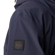 BOSS Oloco Regular Fit Softshell Navy Jacket