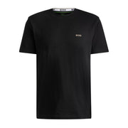 BOSS Jacquard Back Collar Taddy Dark Grey T-Shirt