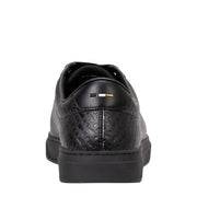 BOSS Monogram Logo Kieran Black Trainers