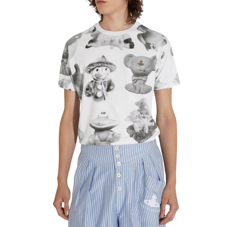 Vivienne Westwood Printed Artwork White T-Shirt