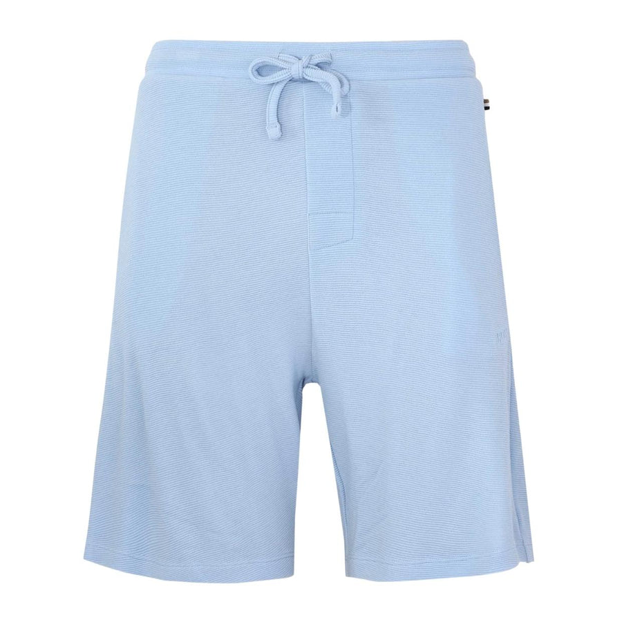 BOSS Sky Blue Sweat Rib Shorts