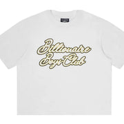 Billionaire Boys Club Diamond Script Logo White T-Shirt