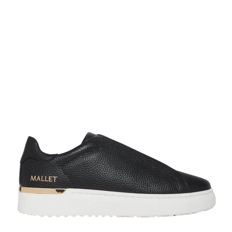 Mallet London GRFTR Elast Tumbled Black Trainers