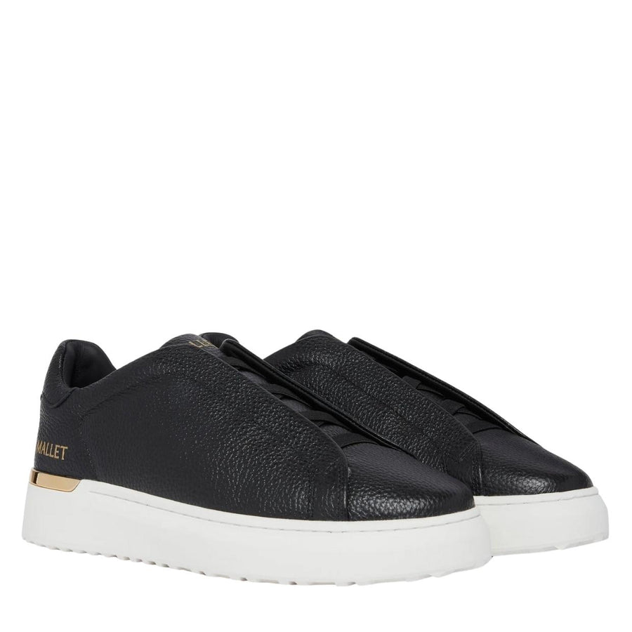 Mallet London GRFTR Elast Tumbled Black Trainers