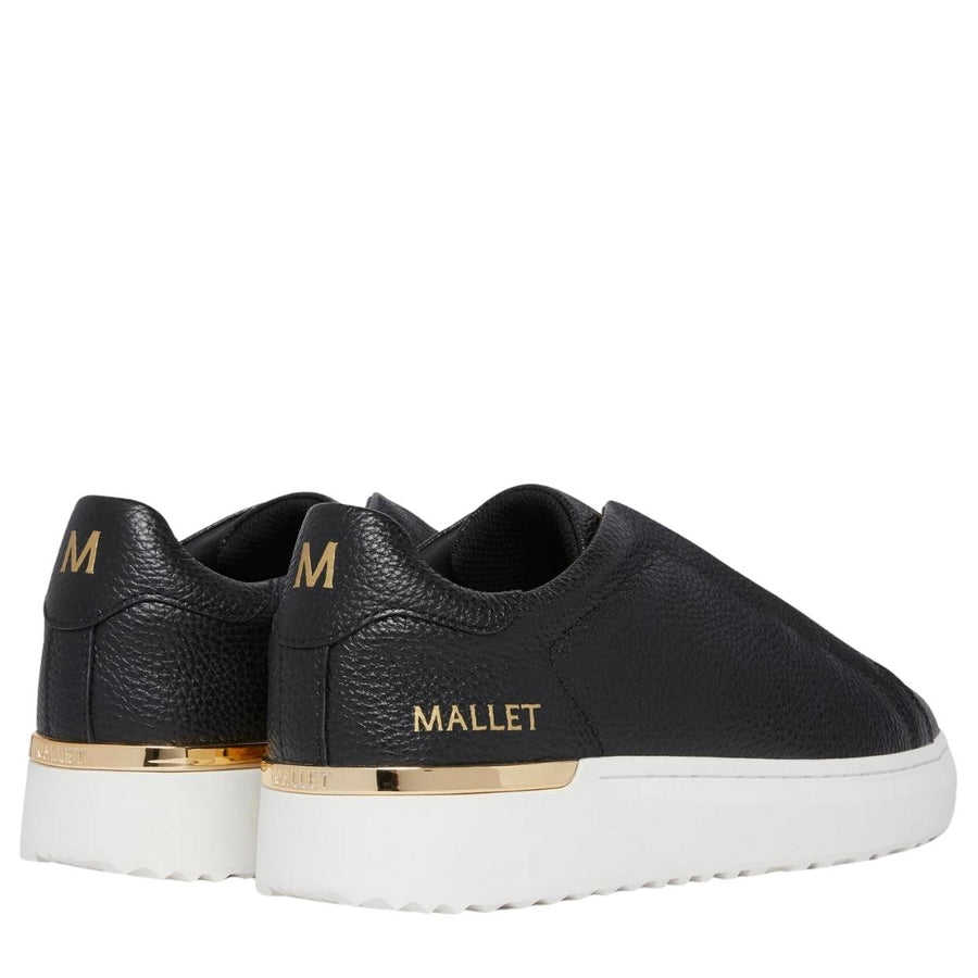 Mallet London GRFTR Elast Tumbled Black Trainers