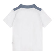 BOSS Baby Colour Block White Polo Shirt