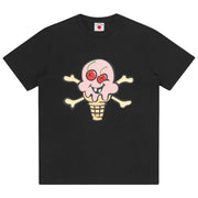 ICECREAM Cones & Bones Black T-Shirt