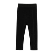 Balmain Kids Glitter Black Leggings