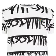 Vivienne Westwood Classic All-Over Graphic Logo White T-Shirt