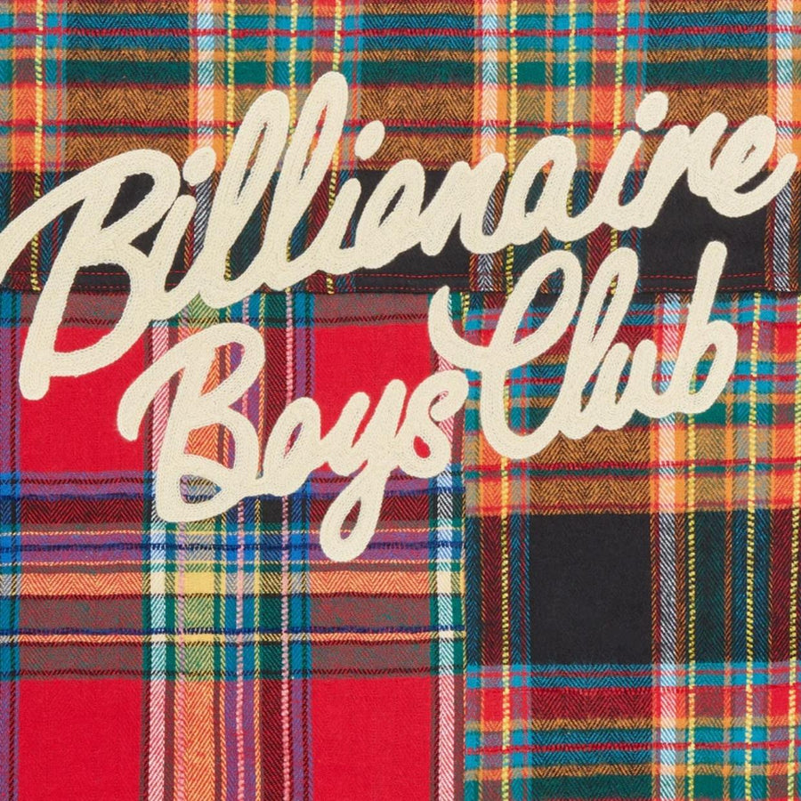 Billionaire Boys Club Patchwork Multi-Check Shirt