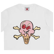 ICECREAM Cones & Bones White T-Shirt