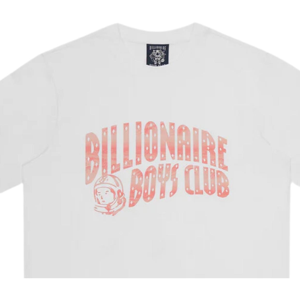 Billionaire Boys Club Mountain Fill Arch Logo White T-Shirt