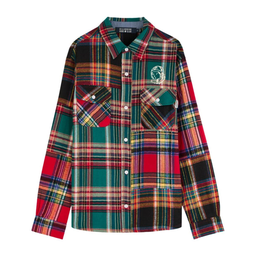 Billionaire Boys Club Patchwork Multi-Check Shirt