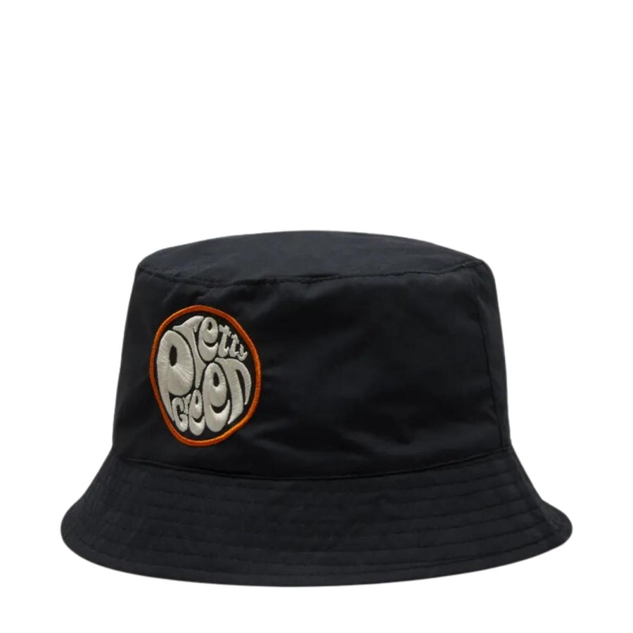 Pretty Green Wonderwall Paisley Reversible Dark Grey Bucket Hat