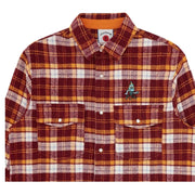 ICECREAM Red Flannel Overshirt