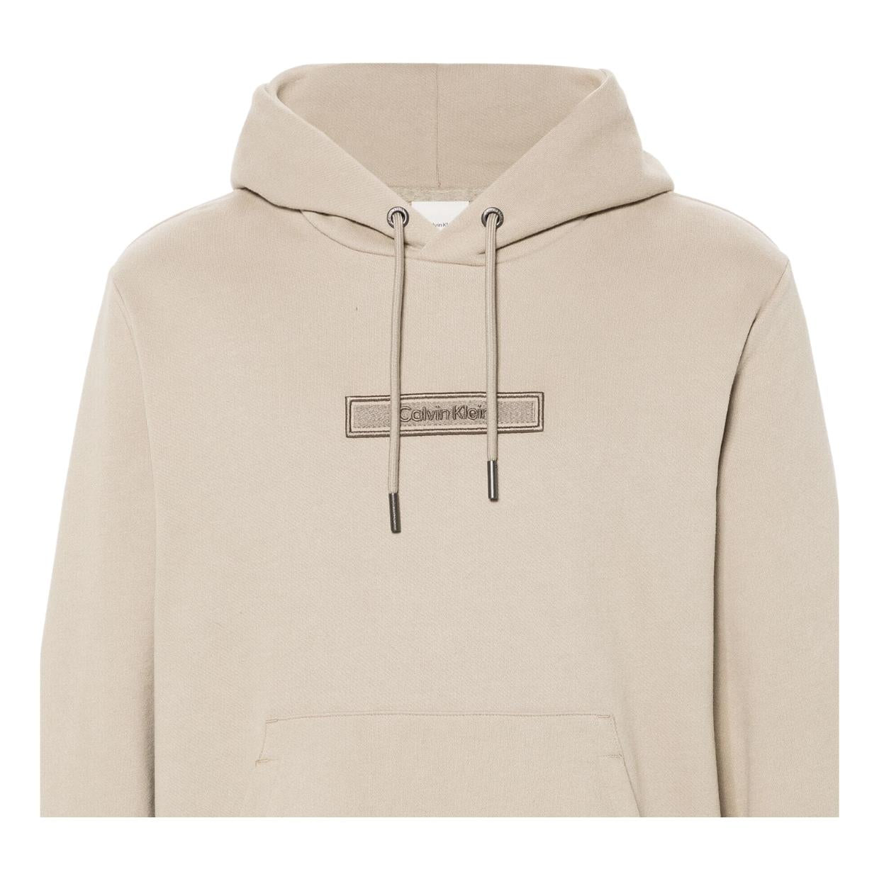 Calvin Klein Embroidered Peached Fresh Clay Hoodie