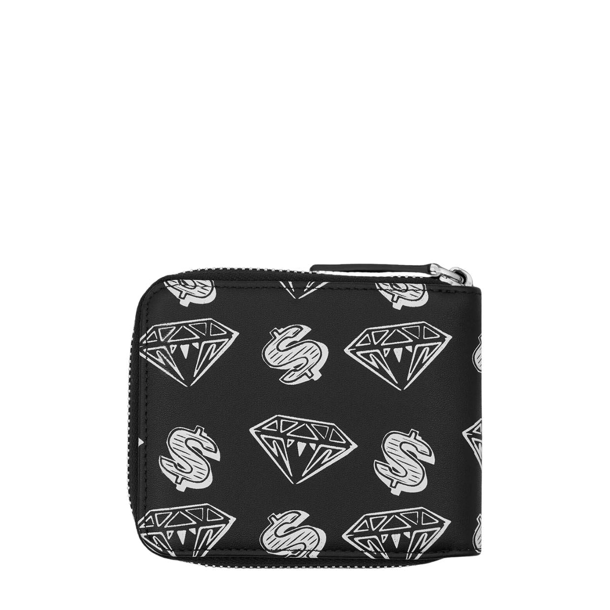 Billionaire Boys Club Diamonds & Dollars Black Wallet