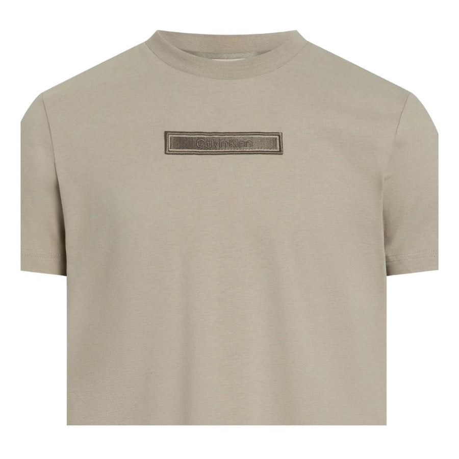 Calvin Klein Embroidered Logo Fresh Clay Peached T-Shirt