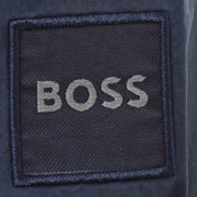 BOSS Logo Patch Locky 1 Navy Overshirt