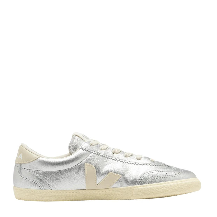 VEJA Volley O.T. Leather Silver Pierre Trainers