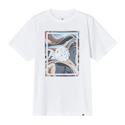 Pretty Green Sundown Box Logo White T-Shirt