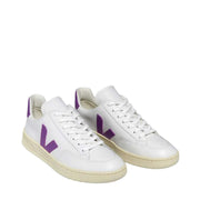 VEJA V-12 Leather White Cosmos Trainers