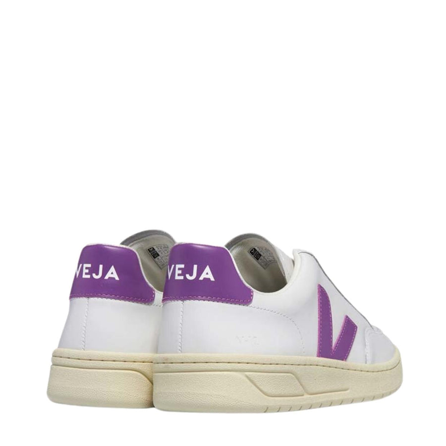 VEJA V-12 Leather White Cosmos Trainers